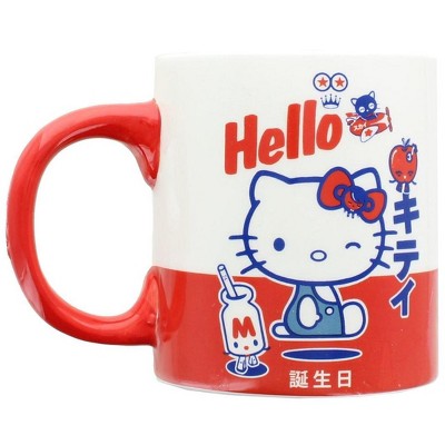 Seven20 Hello Kitty Two Tone 11oz Ceramic Coffee Mug