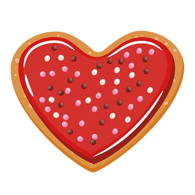 Eureka® Heart Cookies Paper Cut-Outs, 36 Per Pack, 3 Packs, 5 of 6