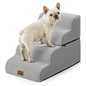 Cozy Kiss Modular Foam Pet Stairs, Portable Dog Steps for Couch and Bed with Removable Design - 1 of 4