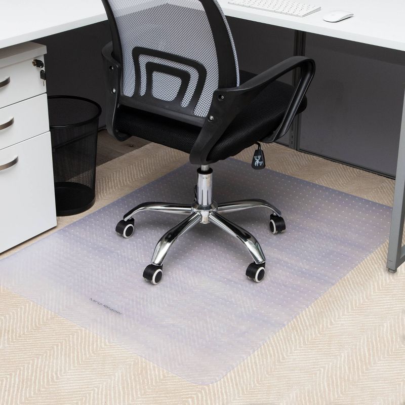 Mind Reader 48&#34;x36&#34; Office Chair Mat with Spikes Clear, 2 of 6