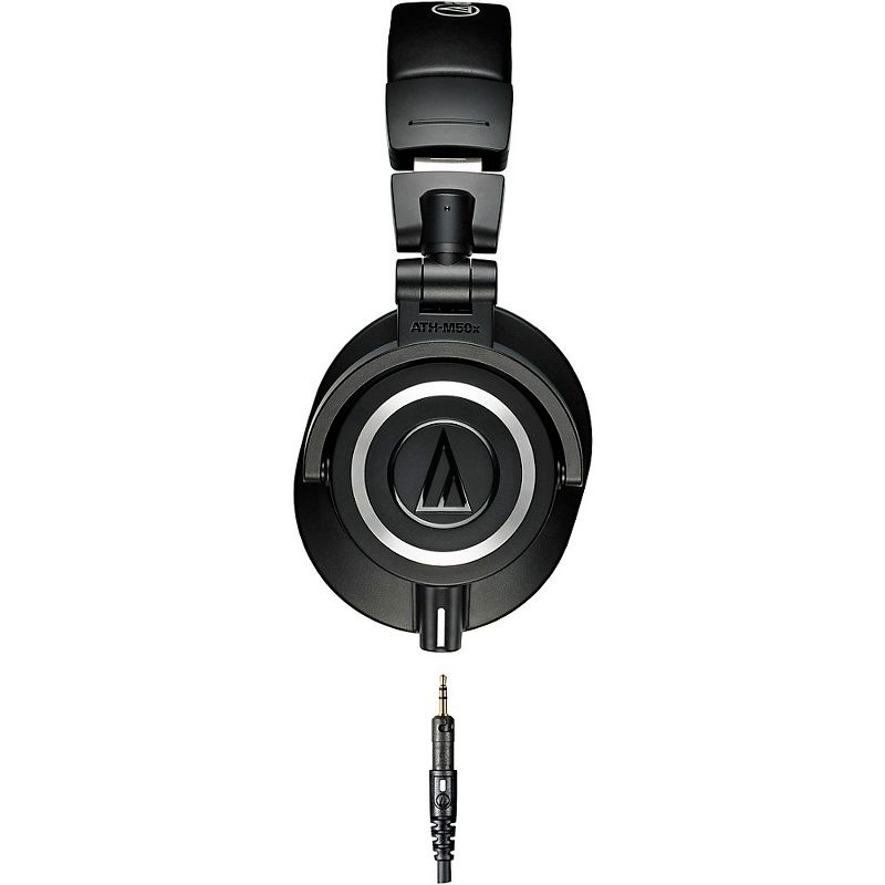 Audio-Technica ATH-M50x Closed-Back Studio Monitoring Headphones, 3 of 7