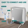 SOZT 24.4 in. Commercial Ice Maker 450 lb./24 H Stainless Steel Freestanding Ice Maker Machine with Full Cube Production - 4 of 4