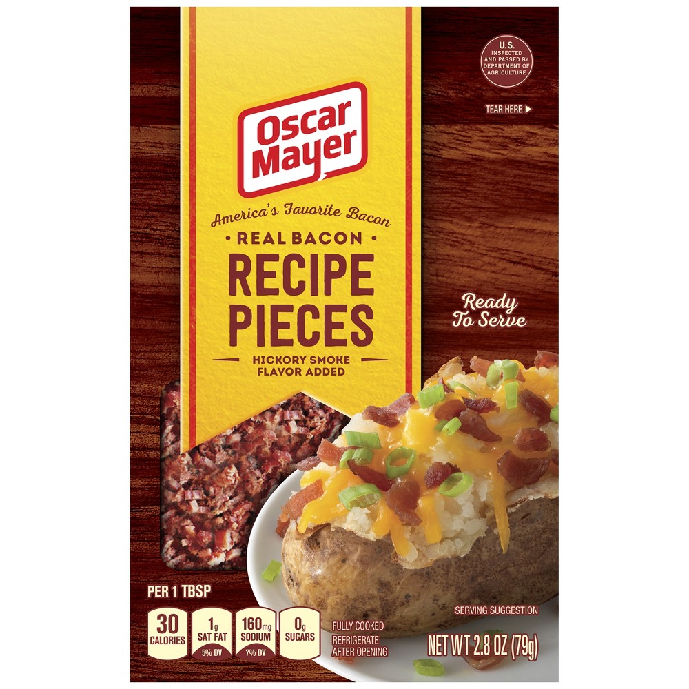 UPC 044700027738 product image for Oscar Mayer Real Bacon Recipe Pieces 2.8 oz | upcitemdb.com