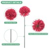 Unique Bargains Artificial Chrysanthemum Ball Flowers Silk Bouquets Real Touch 11 Inch 30 Pcs - 2 of 4