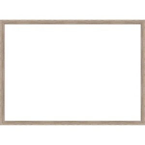 Amanti Art Hardwood Wedge Mocha Framed Dry Erase Magnetic Board - 1 of 4