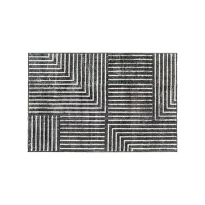 World Rug Gallery Distressed Bohemian Stripes Washable Non Slip Area Rug - 1 of 4