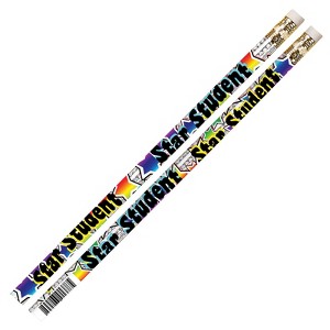 Musgrave Pencil Company Star Student Motivational Pencils, 12 Per Pack, 12 Packs - 1 of 2