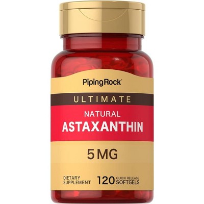 Piping Rock Astaxanthin 5mg | 120 Softgels