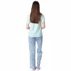 Star Wars Women's The Mandalorian The Child Work Hard Sleep Pajama Set Multicolored - image 2 of 4