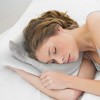 Cheer Collection Memory Foam Desk Nap Pillow with Ear Relief Hole – Velvet Cover for Office or Travel Use - 2 of 4