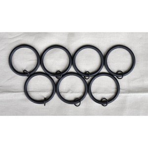 3-Inch Metal Curtain Eyelet Rings - 7 Finishes - 1 of 4