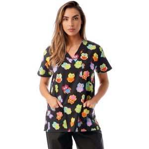 Just Love Women's Medical V-Neck Scrub Tops - 1 of 3