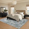 Vintage Medallion Area Rug Machine Washable Rug - 4 of 4