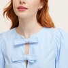 Women's Stripe Puff Short Sleeve Blouse -  kate spade new york x Target Blue/White - 4 of 4