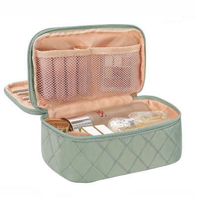 Paaaawaters Small Makeup Bag, Travel Cosmetic Bag Make Up Pouch, Small Makeup Organizer Bag for Women