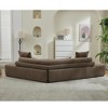 GDFStudio Maelo 128" Modern 4-Seater Boucle Teddy Upholstered Sectional Sofa with Throw Pillows and Lumbar Pillows - 4 of 4