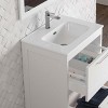 ChicFurnit Bathroom Sinks Vessel Sink Rectangle Sink Vanity Sink Art Basin Undermount Bathroom Sink for Bathroom, White, 24.21"*18.31"*6.89" - 3 of 4