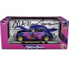 1952 Volkswagen Beetle Deluxe Model "Maui & Sons" Purple Metallic with Graphics Limited Ed 1/24 Diecast Model Car by M2 Machines - 3 of 3