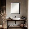 Amanti Art Incline Beveled Wood Framed Bathroom Vanity Wall Mirror - 4 of 4