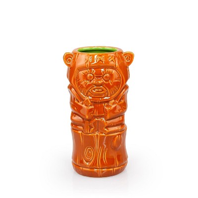 Beeline Creative Geeki Tikis Star Wars Wicket Ewok Mug | Crafted Ceramic | Holds 14 Ounces