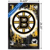 Trends International NHL Boston Bruins - Maximalist Logo 23 Framed Wall Poster Prints - 3 of 4