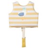 Sunnylife Kids Swim Vest 2-3 - Sid Seagull Mustard Stripe - Pool Jacket - 2 of 4