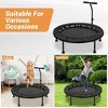 Probe Hues 36'' Toddler Mini Trampoline, Adjustable Handle, Indoor Garden Safety Pad - 3 of 3
