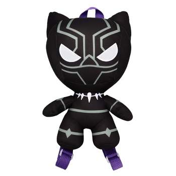 Black Panther 12 Inch Plush Backpack