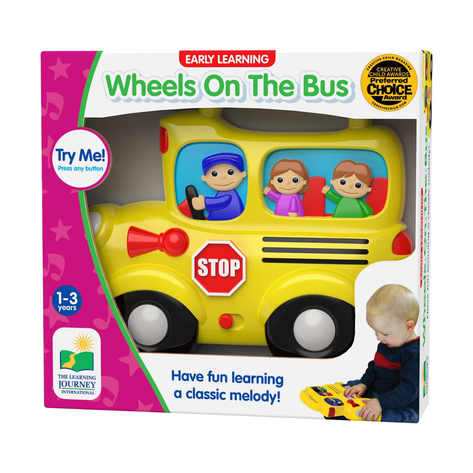 The Learning Journey International Early Learning - Wheels on the Bus Electronic Game