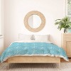 Deny Designs CraftBelly Snowflake Ice Duvet Cover Set Blue - 3 of 3