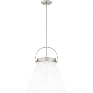 Quoizel Lighting 1 - Light Pendant in  Brushed Nickel - 1 of 1