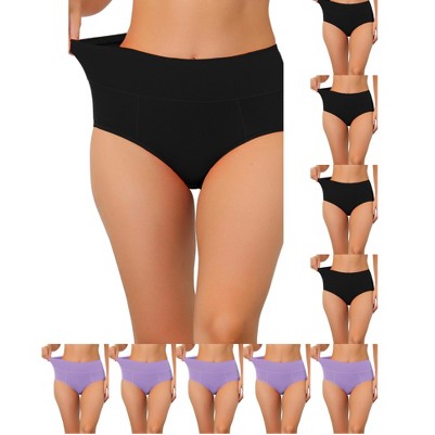 5 light purple 5 black