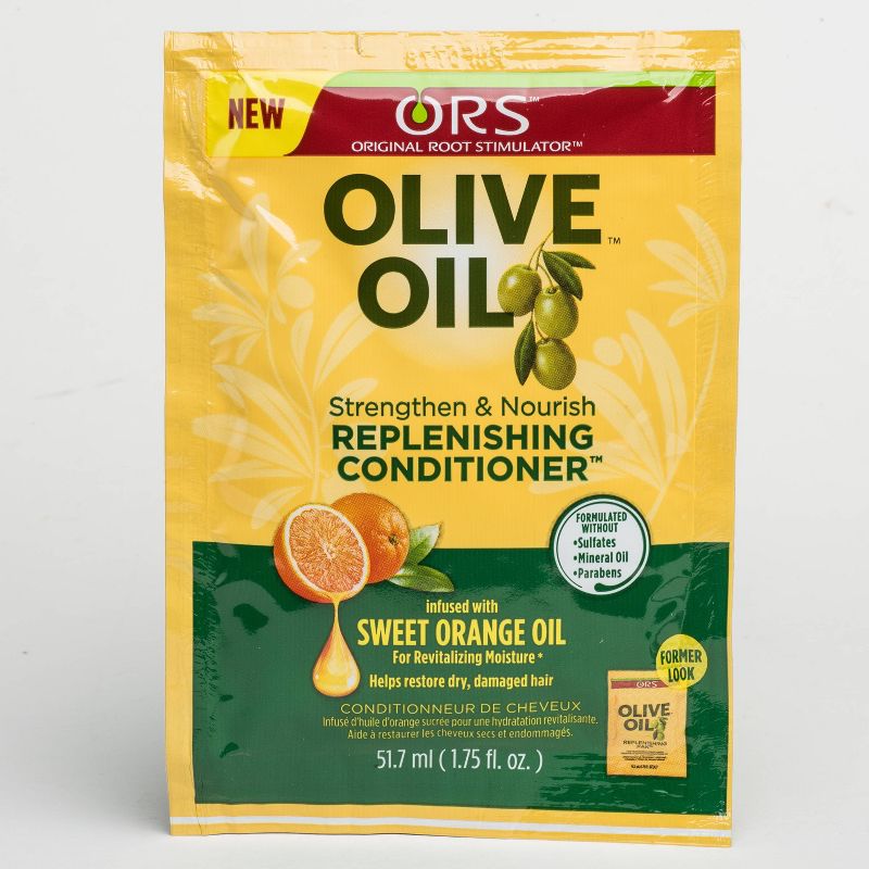 ORS Olive Oil Strengthen &#38; Nourish Replenishing Conditioner - 1.75 fl oz, 4 of 8