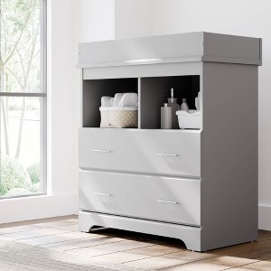 Storkcraft Brookside 2-Drawer Dresser with Changing Topper - 1 of 4