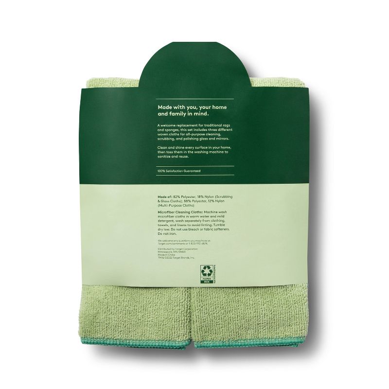 Multi-Surface Microfiber Cleaning Cloths - 6ct - Everspring&#8482;, 5 of 6