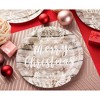 Juvale 80-Pack Merry Christmas Paper Plates, 9 Inches Decorative Paper Plates, Christmas Decorations for Christmas Parties - 3 of 4