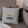 NCAA Northern Colorado Bears 16" Heather Gray Sweatshirt Pillow - 3 of 4