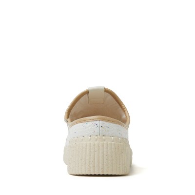 Женские кроссовки Dearfoams Women's Lila Mule Slip-On Sneaker - Cream Size 10 — фото 3