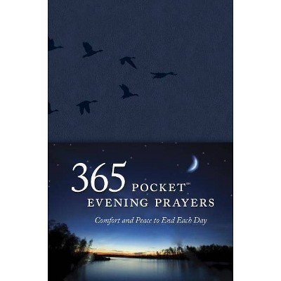 365 Pocket Evening Prayers - by  David R Veerman (Leather Bound)