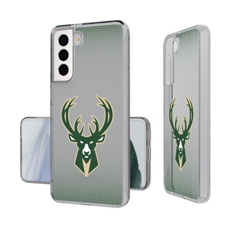 Keyscaper Milwaukee Bucks Linen Clear Phone Case For Galaxy S22