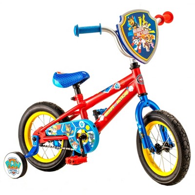 red paw patrol bike