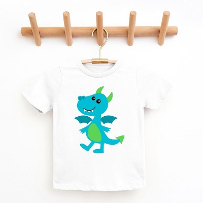 The Juniper Shop Blue Dragon Toddler Short Sleeve Tee