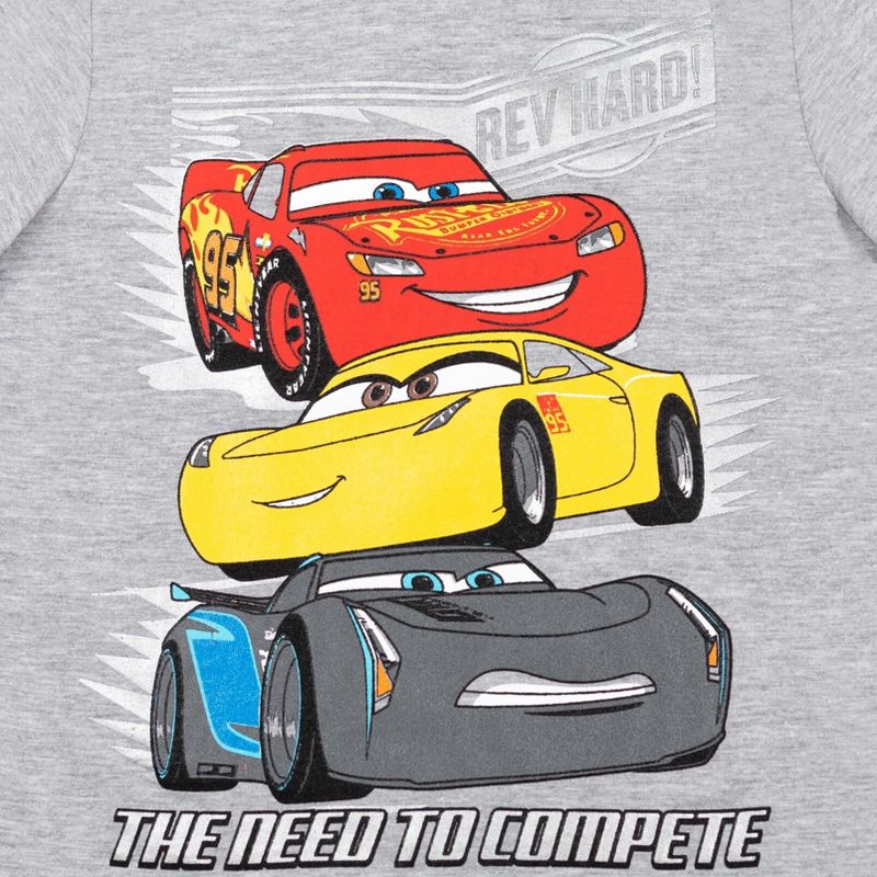 Disney Mickey Mouse Pixar Toy Story Winnie the Pooh Pixar Cars Moana Pluto Goofy Baby 2 Pack T-Shirts Toddler to Little Kid, 3 of 8