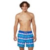 Party Pants Men's Striped Fiesta Swimsuit Bottom - Blue - 4 of 4
