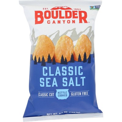 Boulder Kettle Cooked Potato Chips - 78oz/12pk