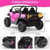 Ride On Dump Truck, 24V Ride On Car with Remote Control, Electric Dump Bed and Extra Shovel - 4 of 4