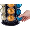 Nespresso Vertuo Pod Carousel Stand, 80+ Capsule Storage Organizer with Silent Rolling Base - 3 of 4