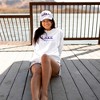 Pavilion Gift Company - Lake Life - S/M White Cotton Blend French Terry Sweatshirt - Sweatshirts - 3 of 4