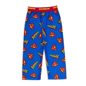 DC Comics Justice League Green Lantern The Flash Superman Pajama Pants Toddler - 1 of 4