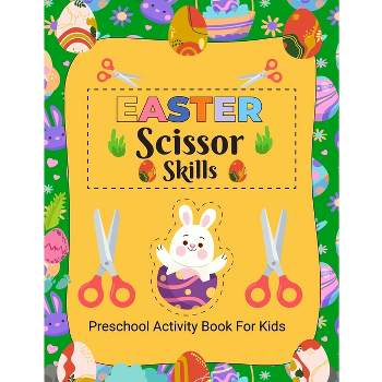 Unicorn Scissor Skills Activity Book For Kids Ages 3-5 - Large